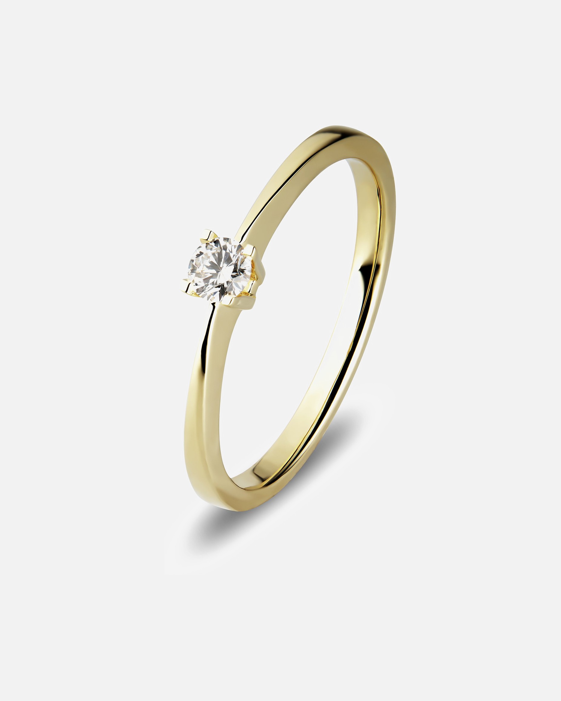 Ring für Weiblich CHRIST Damenring 585er Gelbgold 52