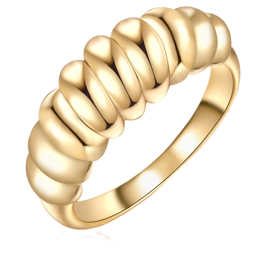 Lulu & Jane Ring aus Metall in Gelbgold 52 Damen