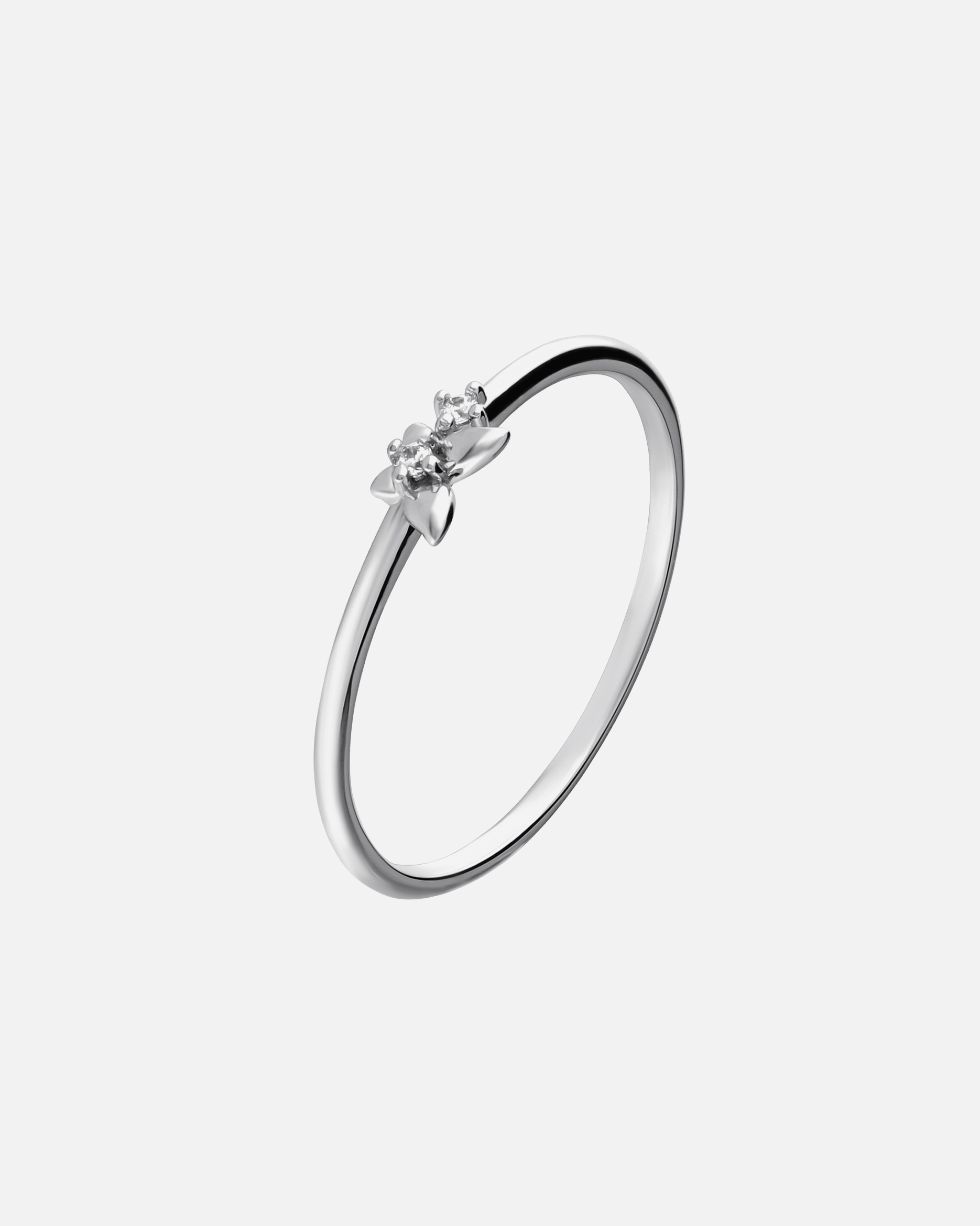 Ring für Weiblich Lucardi Ohrringe 925 Silber - Silberfarbig 58mm