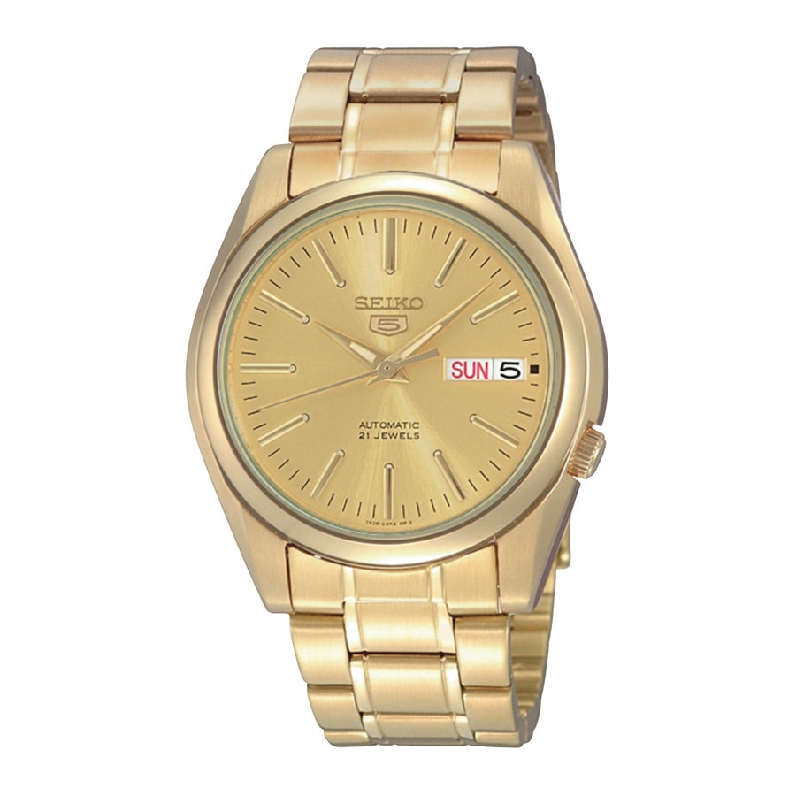 Seiko herren Automatikuhr Gold SNKL48K1 Herren