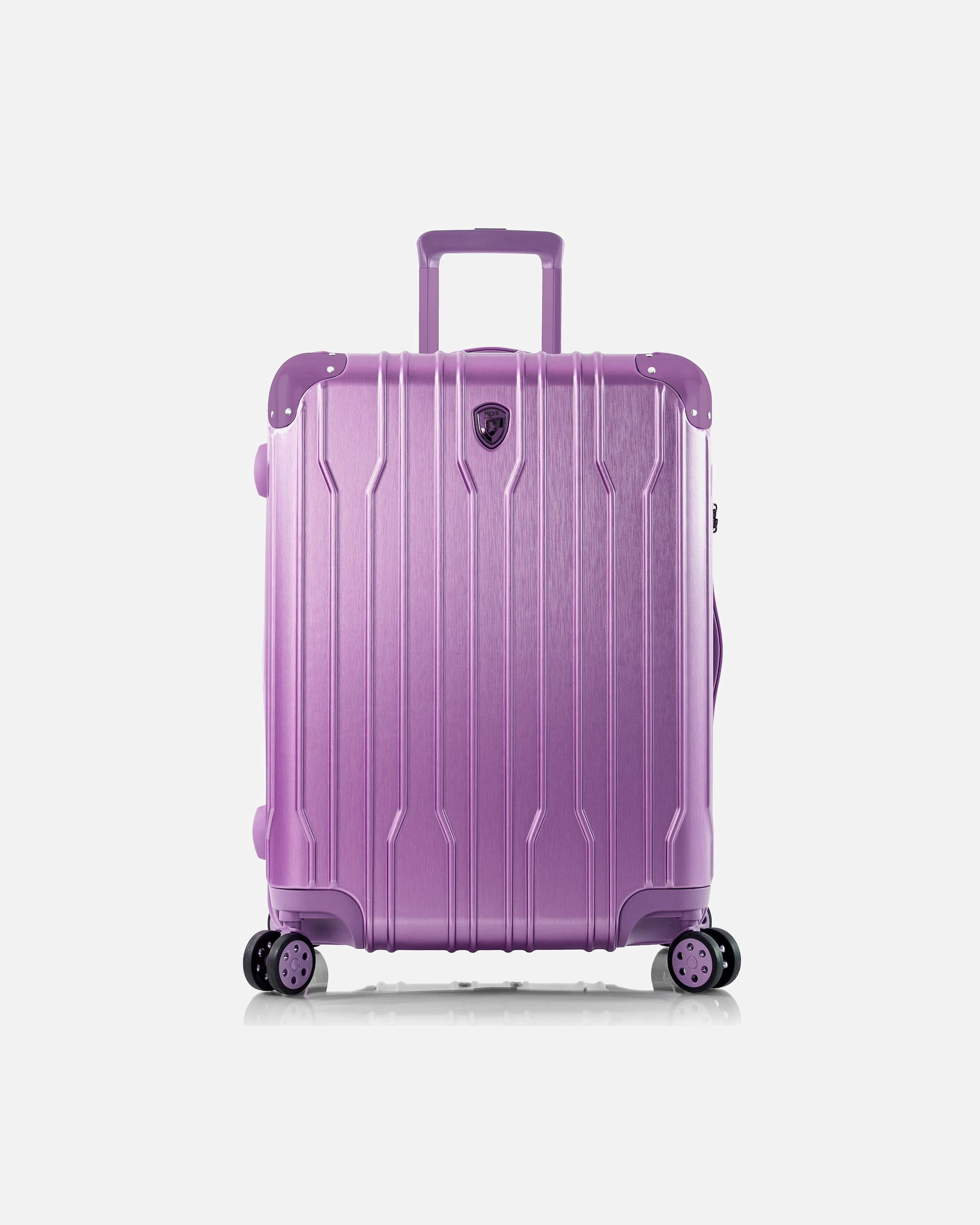 Trolley für Männlich Heys Xtrak 4 Rollen Trolley M 66 cm mit Dehnfalte lavender