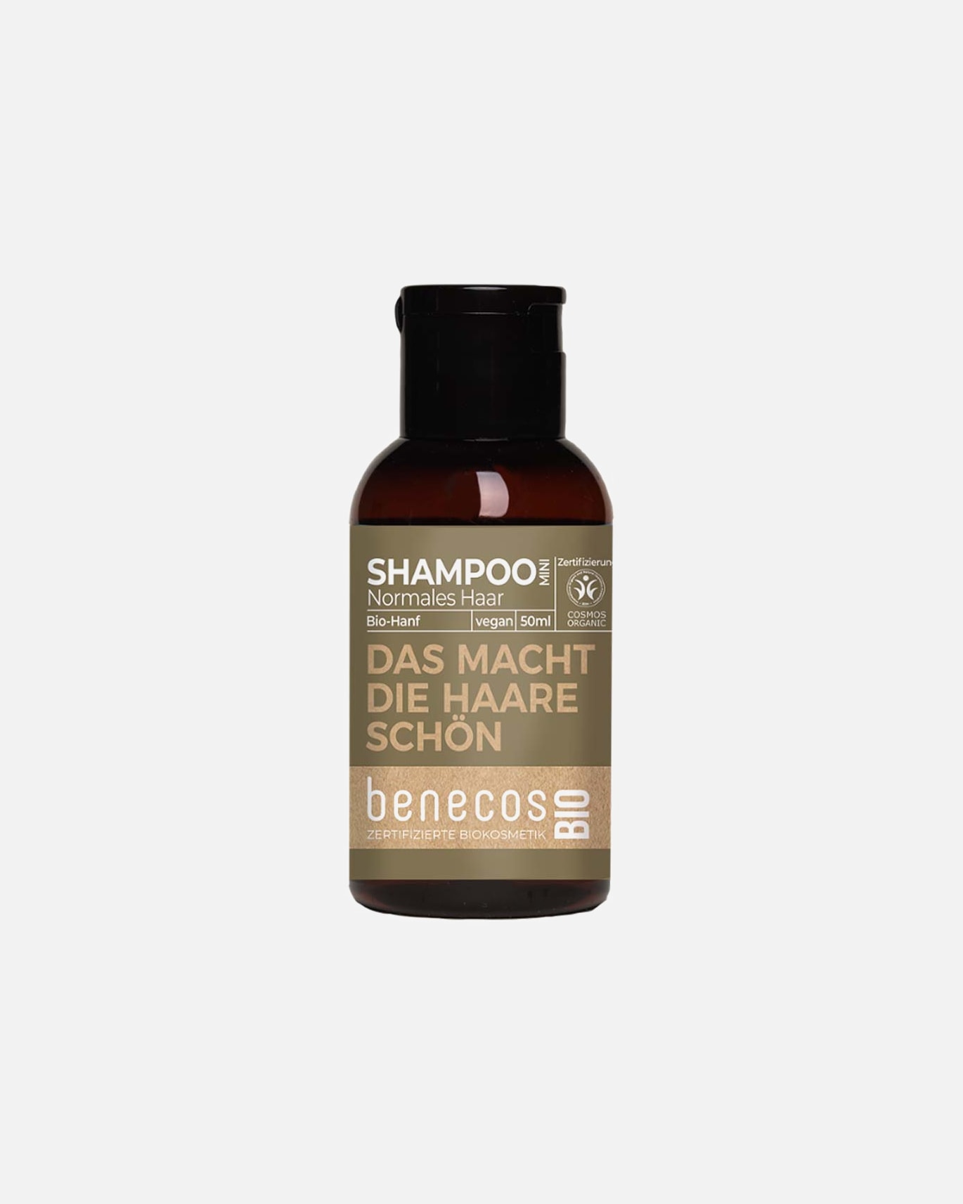 Shampoo für Unisex benecos Hanf - Shampoo Normales Haar Mini 50 ml