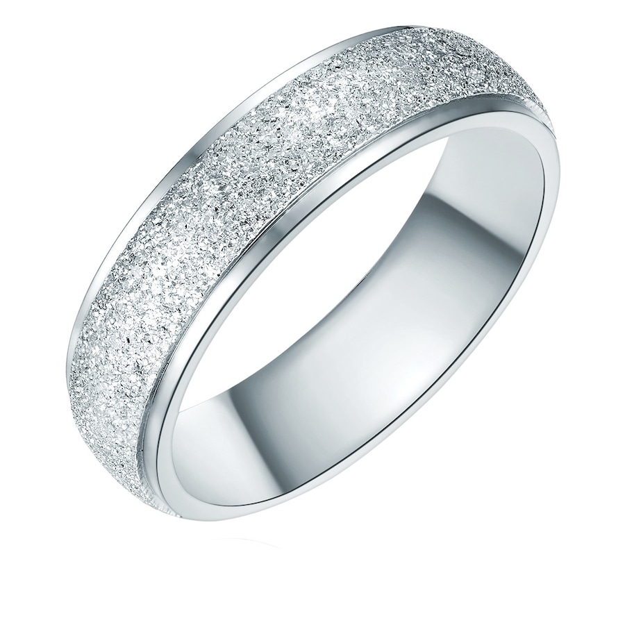 Eastside Ring Edelstahl in Silber 58 Damen