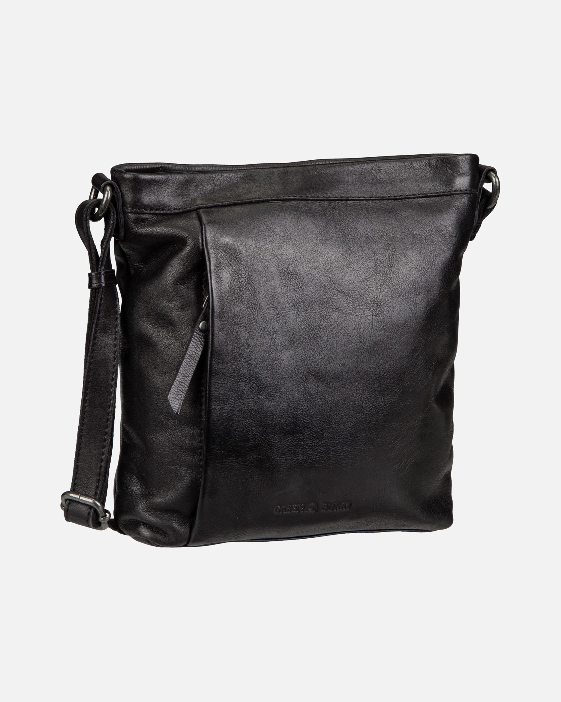 Rucksack für Unisex Greenburry Bodybag Colombiana Shoulderbag Black