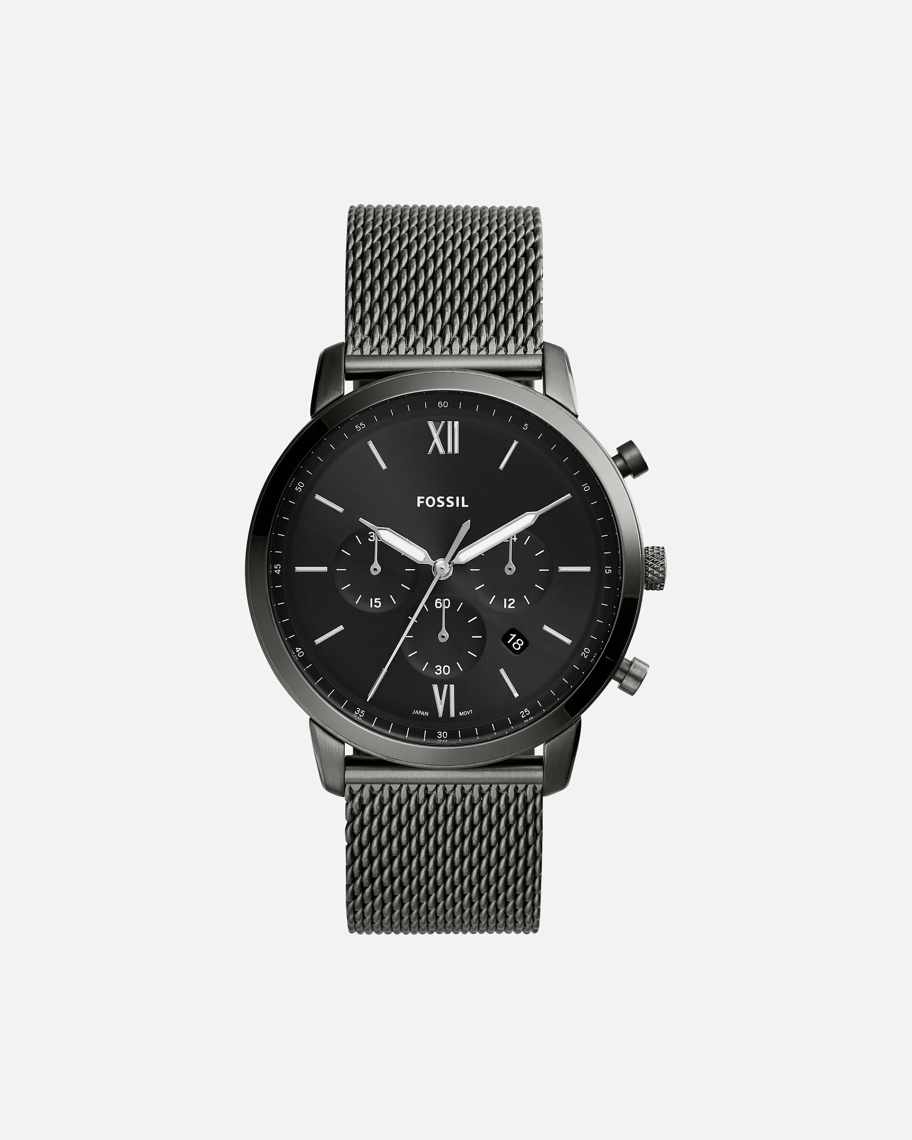 Uhr für Männlich Fossil Chronograph Edelstahl One Size