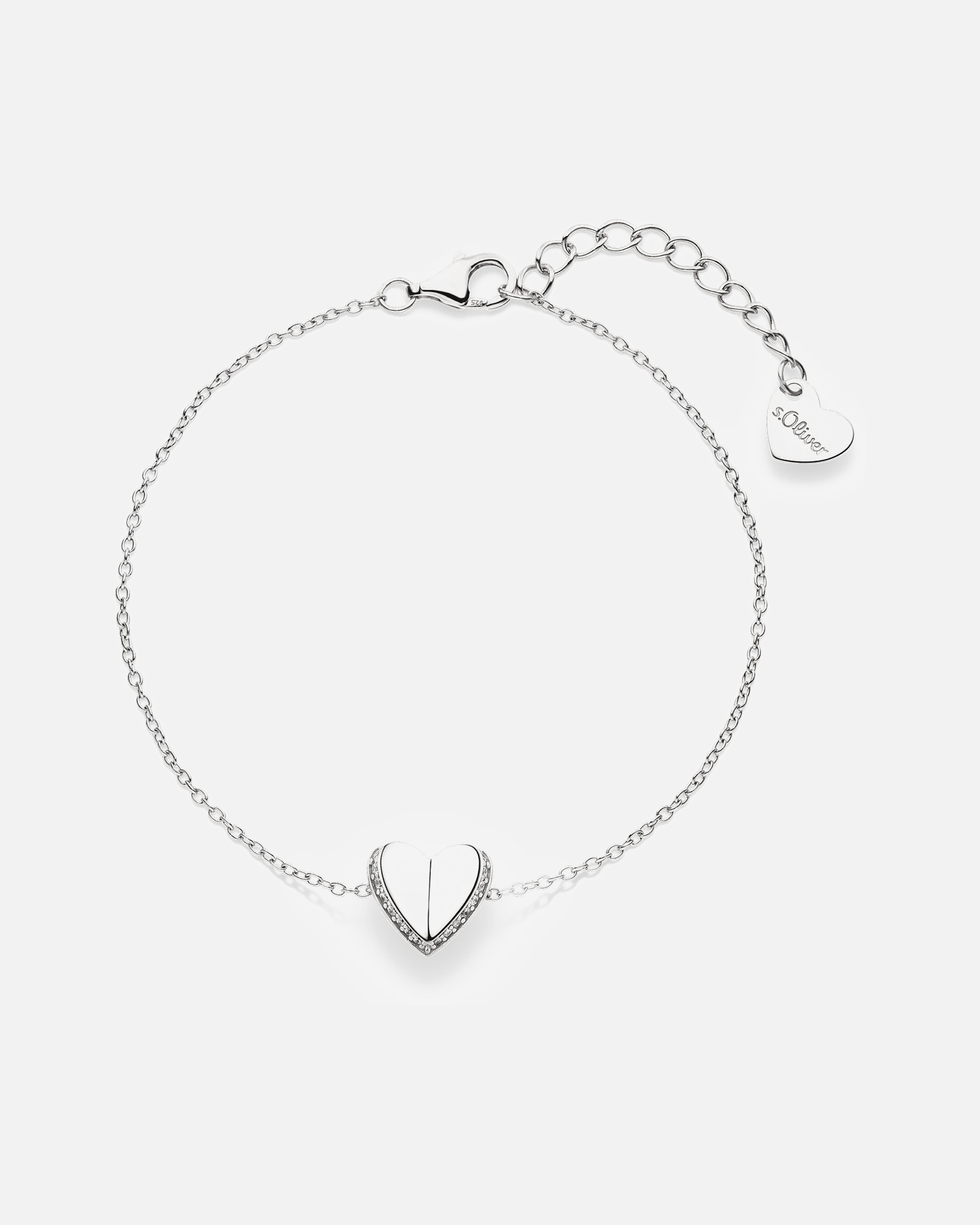 Armband für Weiblich s.Oliver Armband Edelstahl roségold