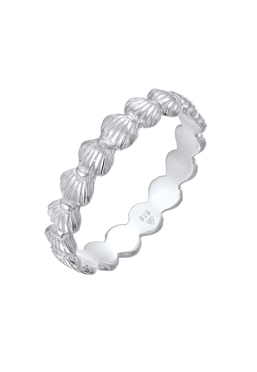 Elli Bandring Muscheln Maritim Beach Look 925 Silber 62 Damen