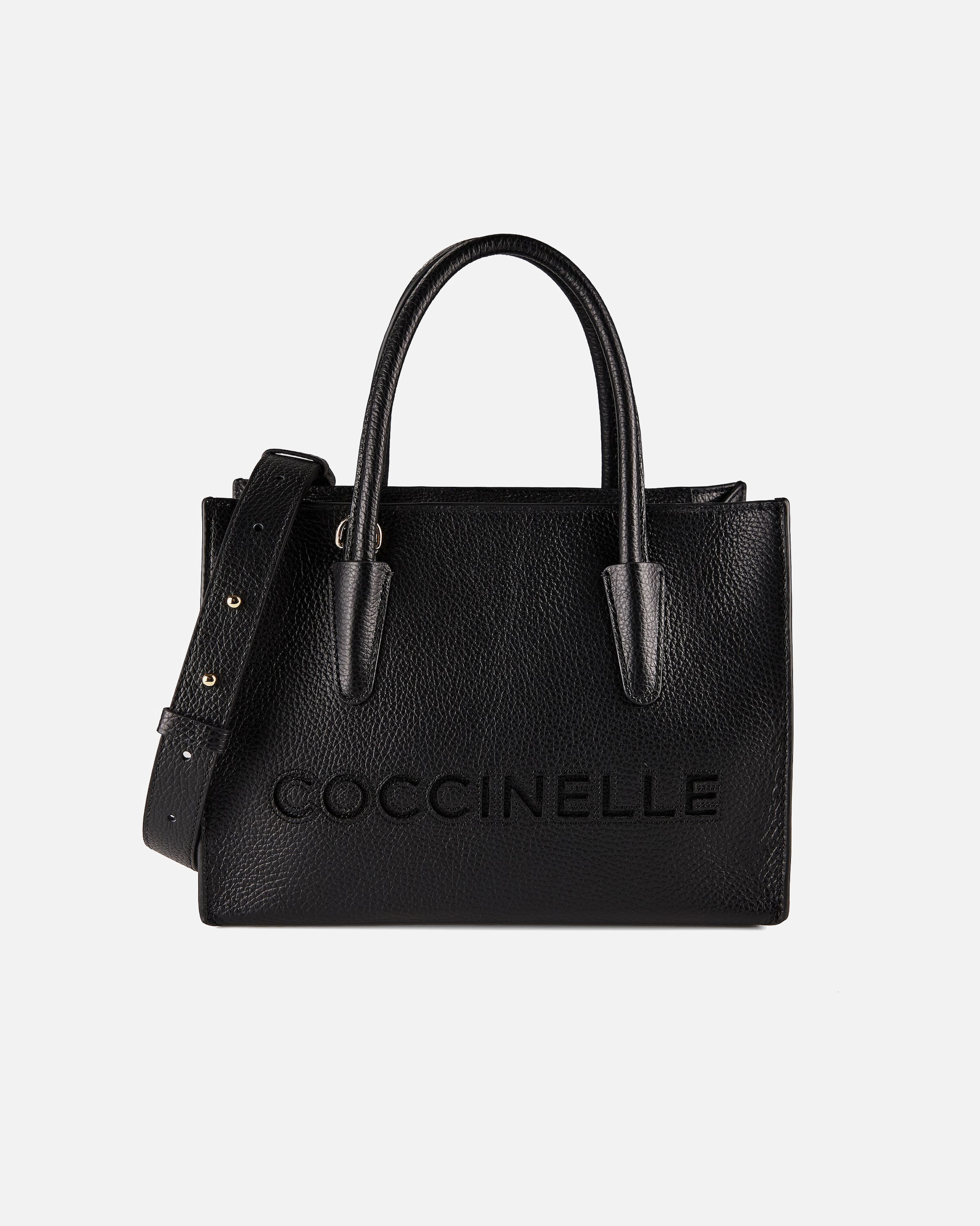 Tasche für Weiblich Coccinelle Myrtha Shopper noir
