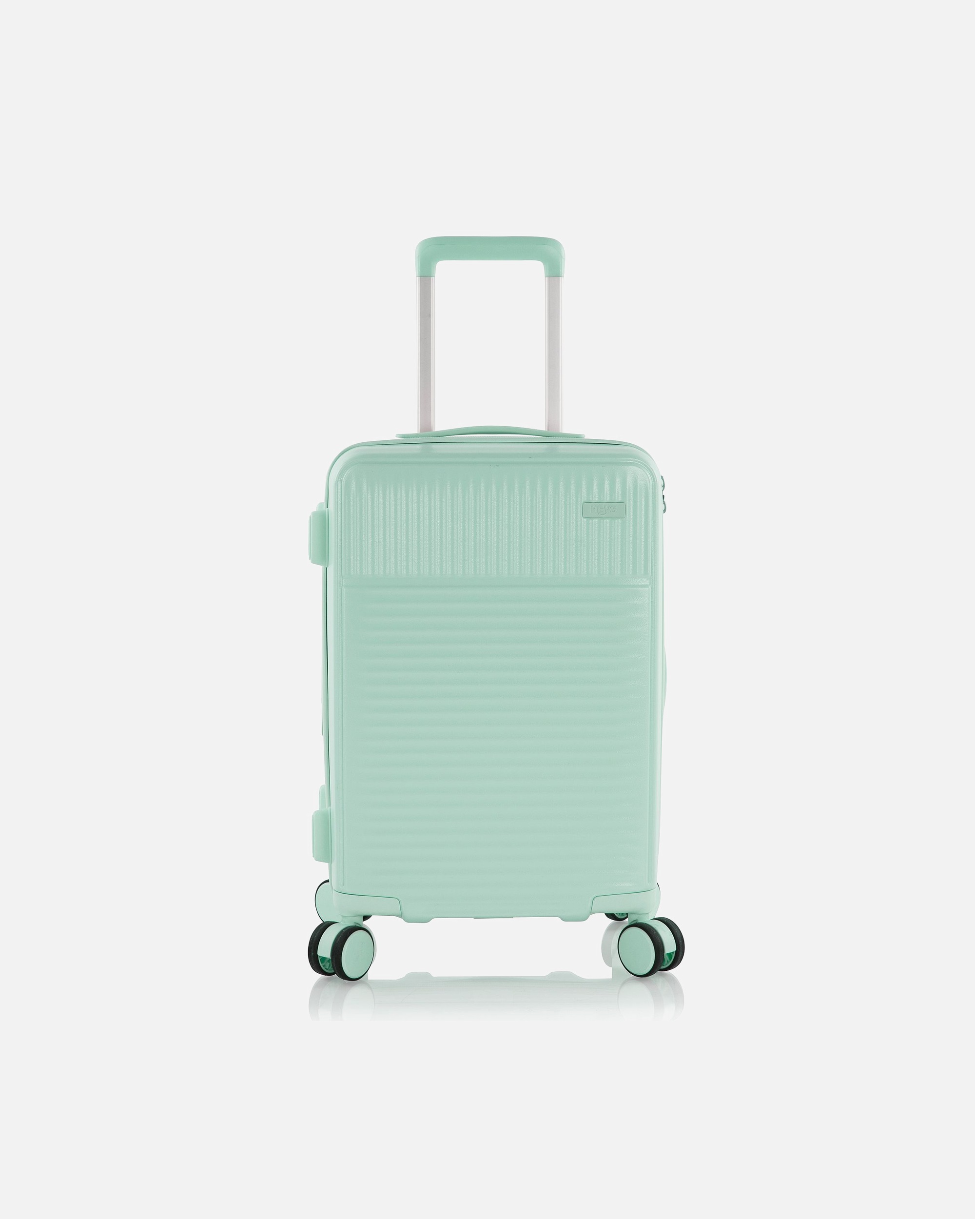 Handgepäckkoffer für Männlich Heys Pastel 4 Rollen Kabinentrolley S 53 cm mit Dehnfalte mint