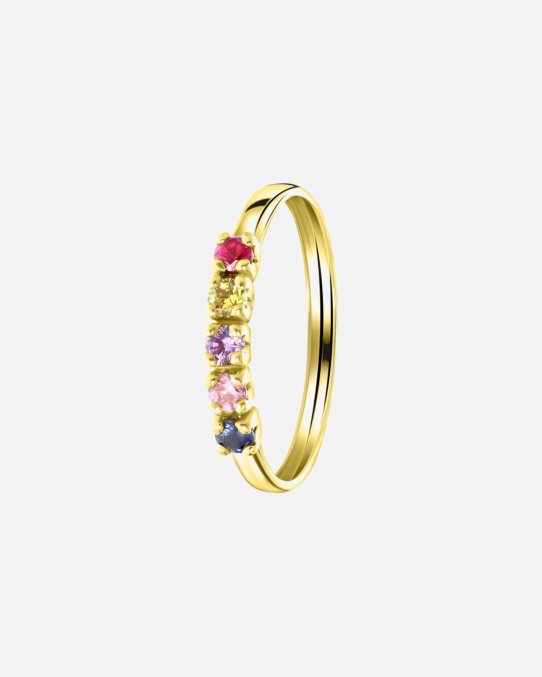 Ring für Weiblich Lucardi Ringe 585 Gold - goldfarbig 53mm