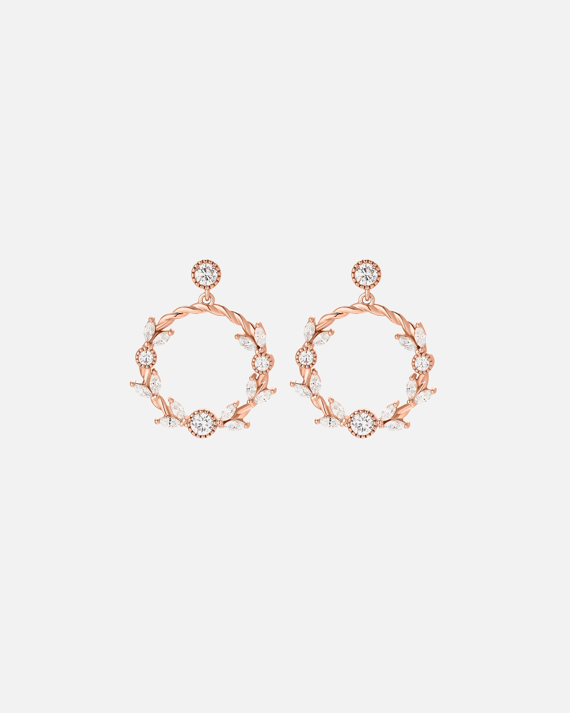 Ohrringe für Weiblich Heideman Ohrschmuck Sienja rosegoldfarben OneSize
