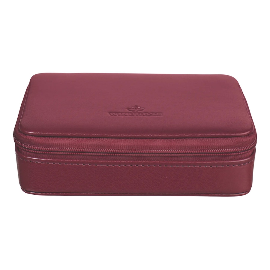 Windrose Merino Schmuckkasten rot Rot Damen