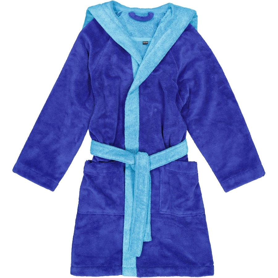 Vossen Kinderbademäntel Kinder Kapuze Bixie reflex blue/ice blue - 0008 110/116