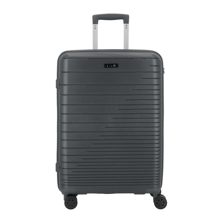 d & n Travel Line 4600 4 Rollen Trolley M 65 cm grey Herren