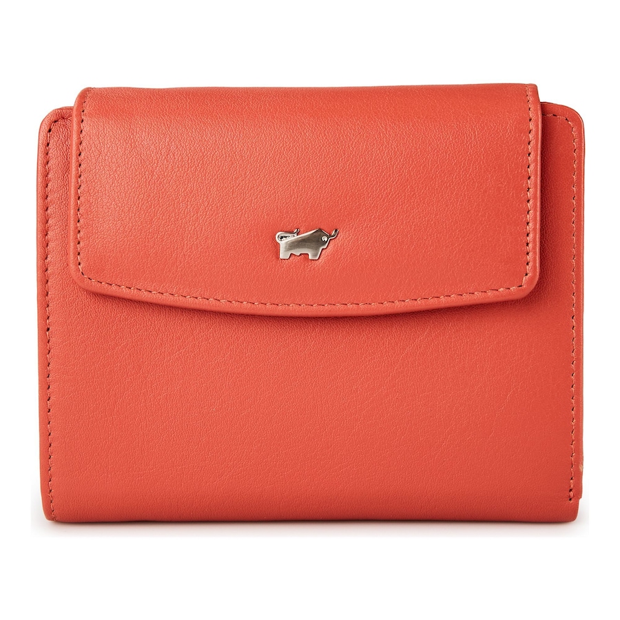 Braun Büffel Joy Geldbörse RFID Schutz Leder 12 cm coral Rosegold Damen