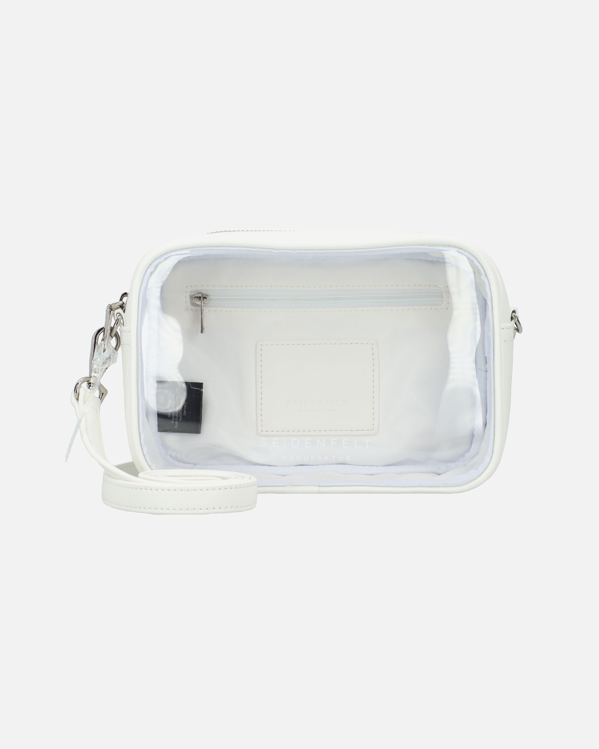 Clutch für Weiblich Seidenfelt Marttila Umhängetasche white