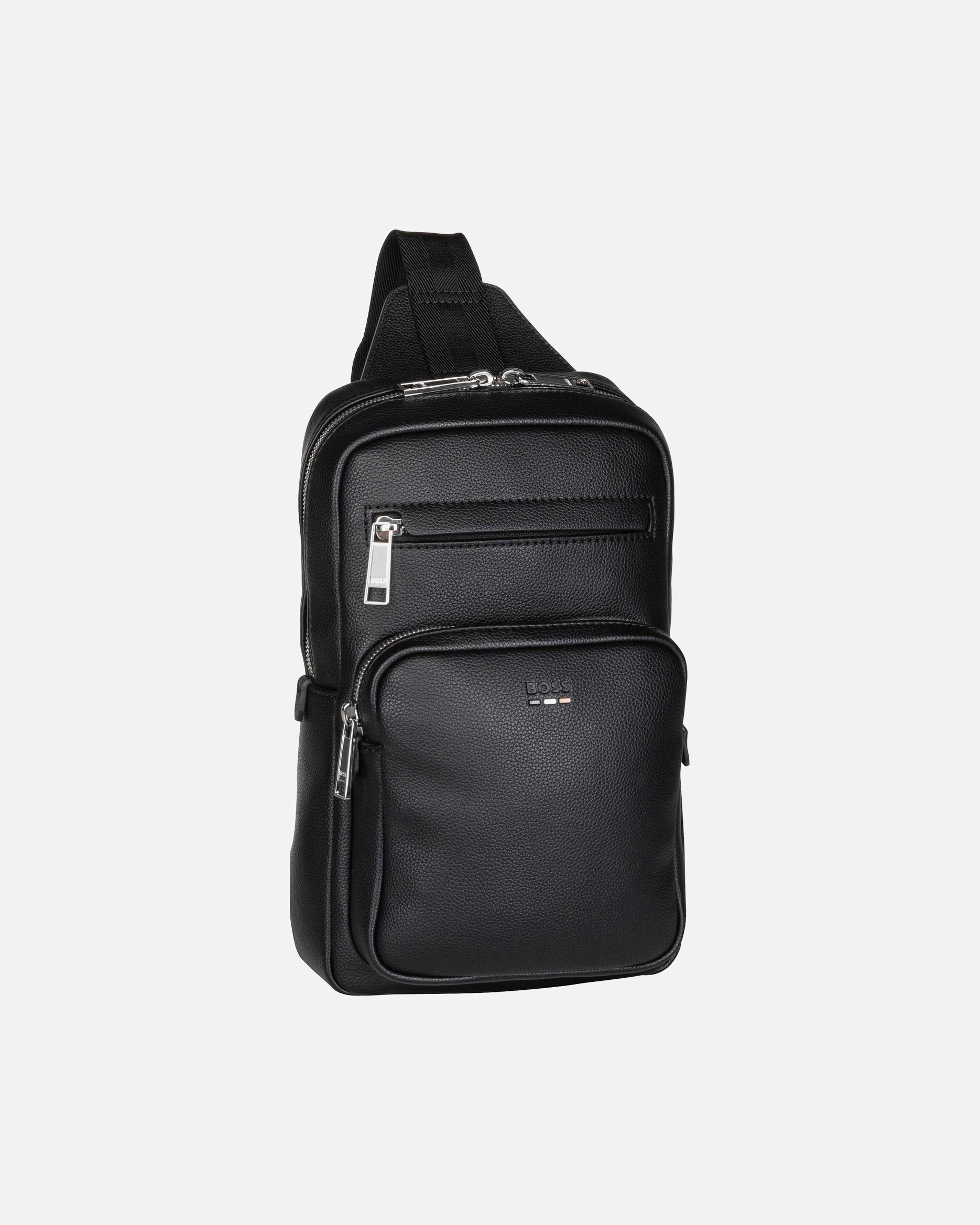 Rucksack für Männlich Hugo Boss Rucksack Ray Monostrap Black