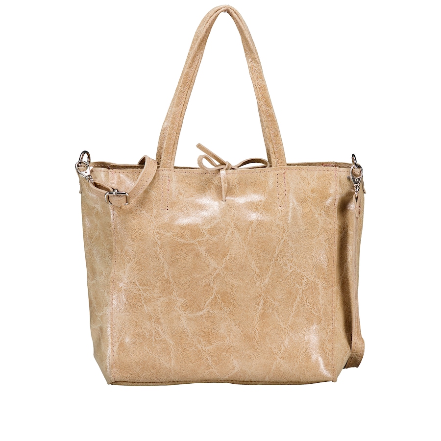 Hausfelder Manufaktur Handtasche Elefante Beige Damen