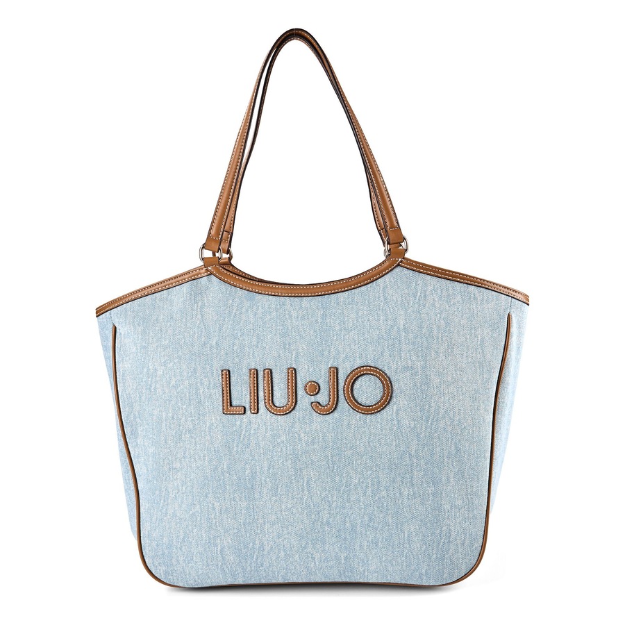 Liu Jo Ferielle Shopper light denim Grau Damen