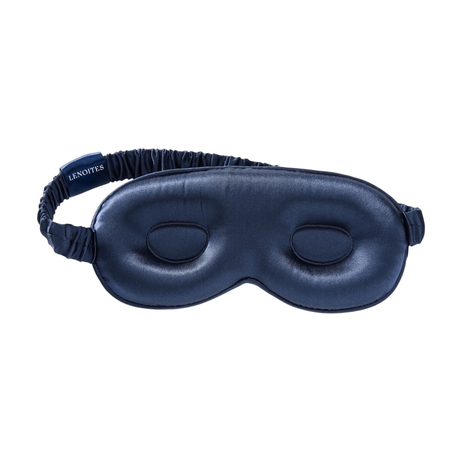 Lenoites Schlafmaske 'Silk Sleep Mask' navy Blau Damen