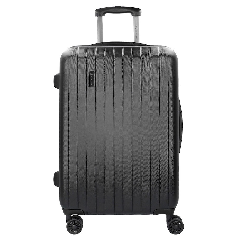 Bugatti Lima 2.0 4-Rollen Trolley 66 cm mit Doppelrollen schwarz Schwarz Herren