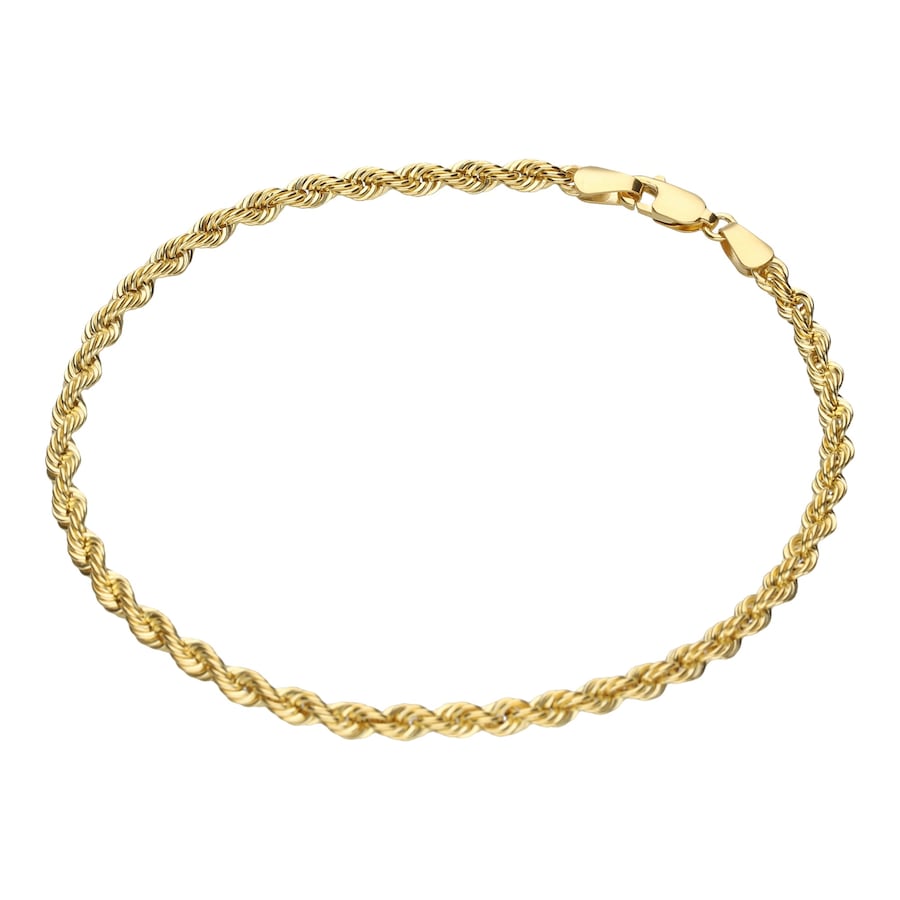Luigi Merano Armband Kordelkette, Gold 585 21 cm Damen