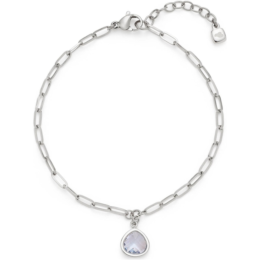 Leonardo Armband Edelstahl silber Damen