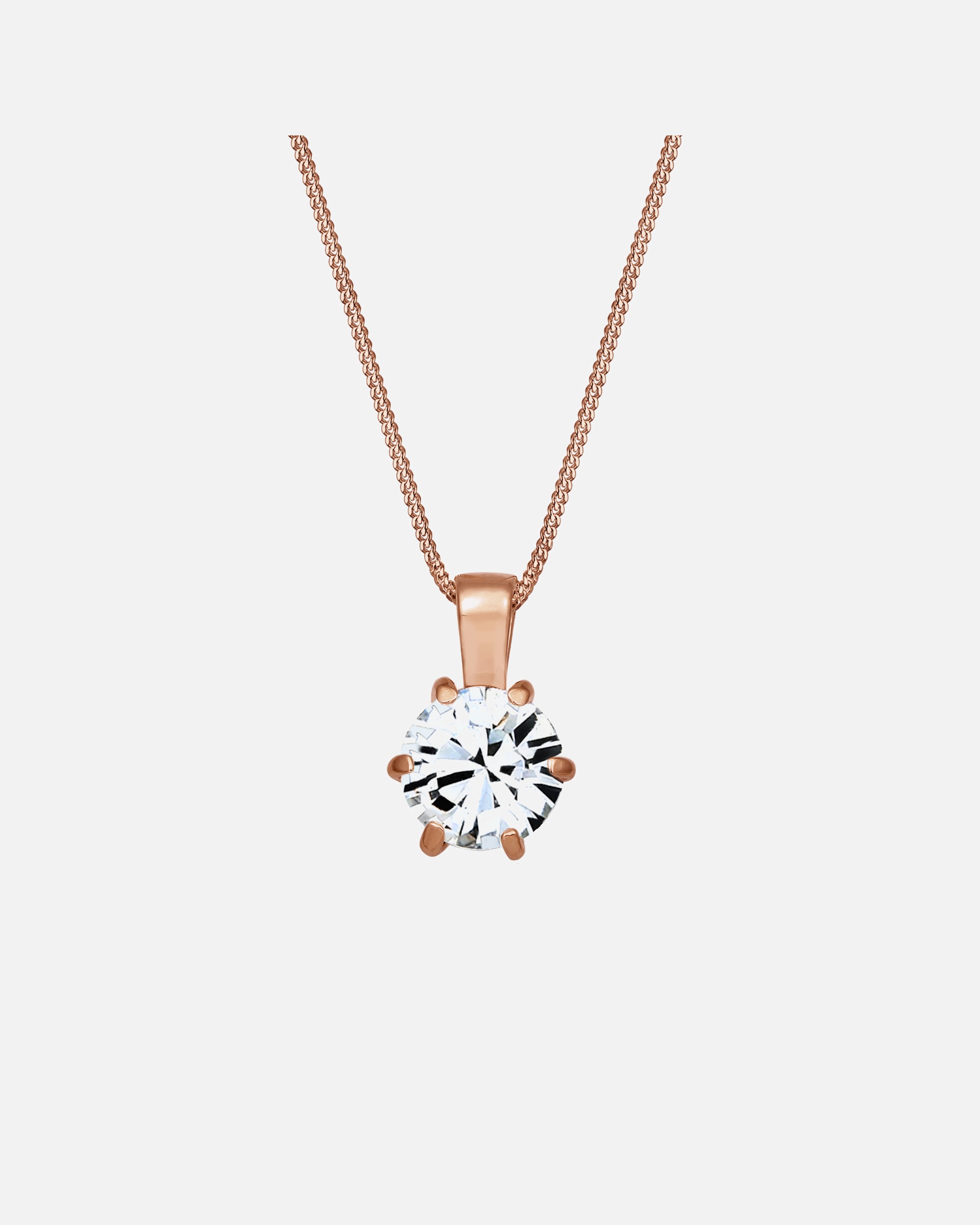 Halskette für Weiblich Elli Panzerkette Basic 925 Sterling Silber, mit Kristallen von Swarovski® 55