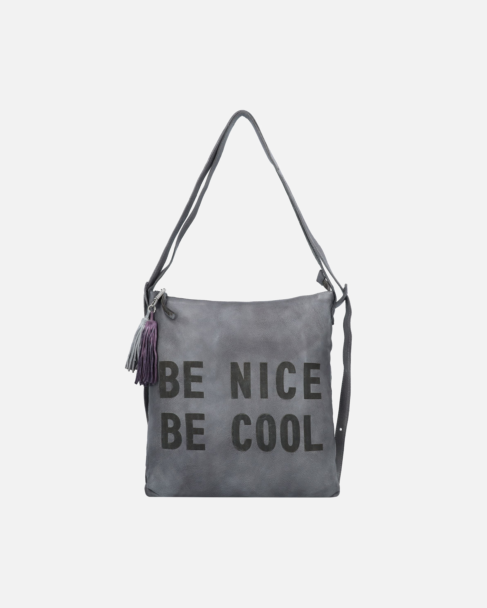 Clutch für Weiblich Taschendieb Wien Paniglgasse Schultertasche grey