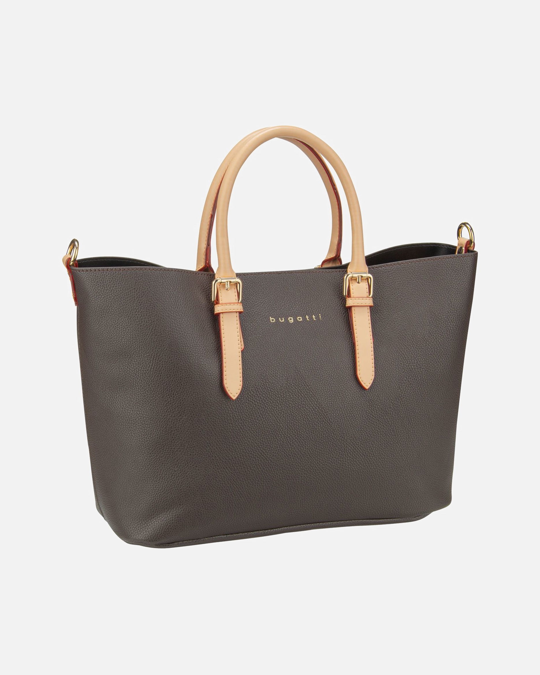 Handtasche für Weiblich Bugatti Handtasche Ella M Dunkelbraun