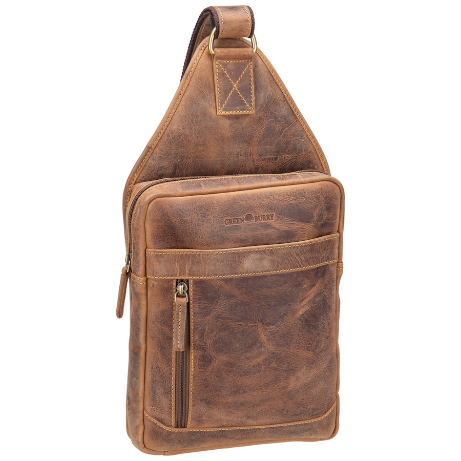 Greenburry Bodybag Vintage Crossbody Sattelbraun Braun