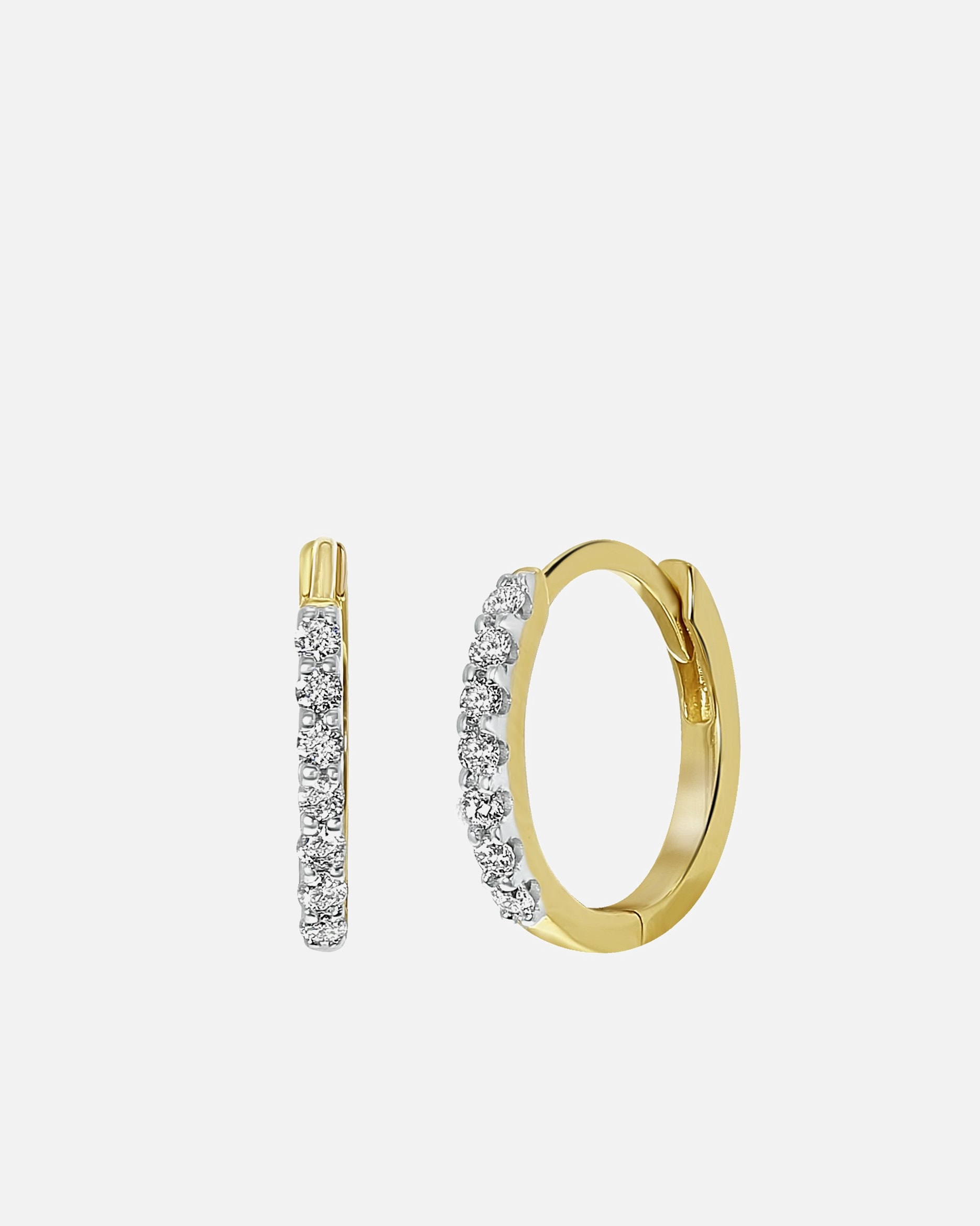 Ohrringe für Weiblich Lucardi Ohrringe 585 Gold Gold