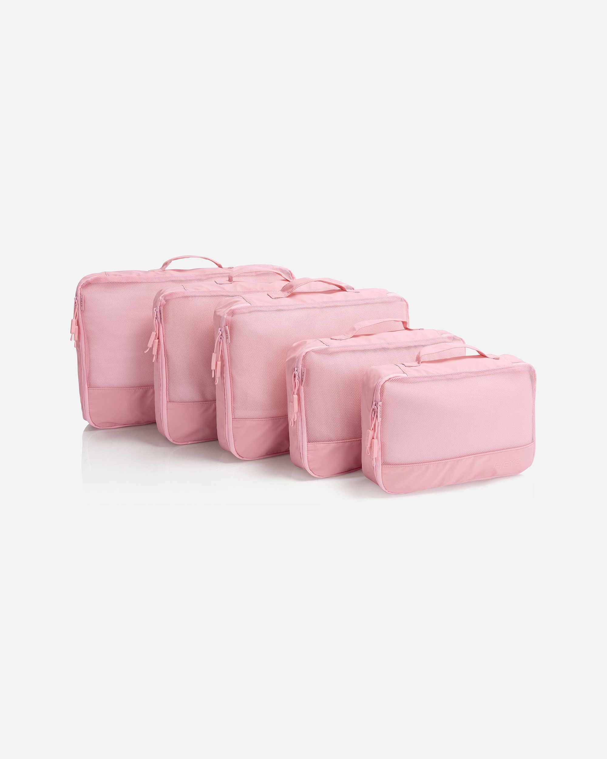Reisetasche für Männlich Heys Accessoires Packtaschenset 5 tlg. pink sand