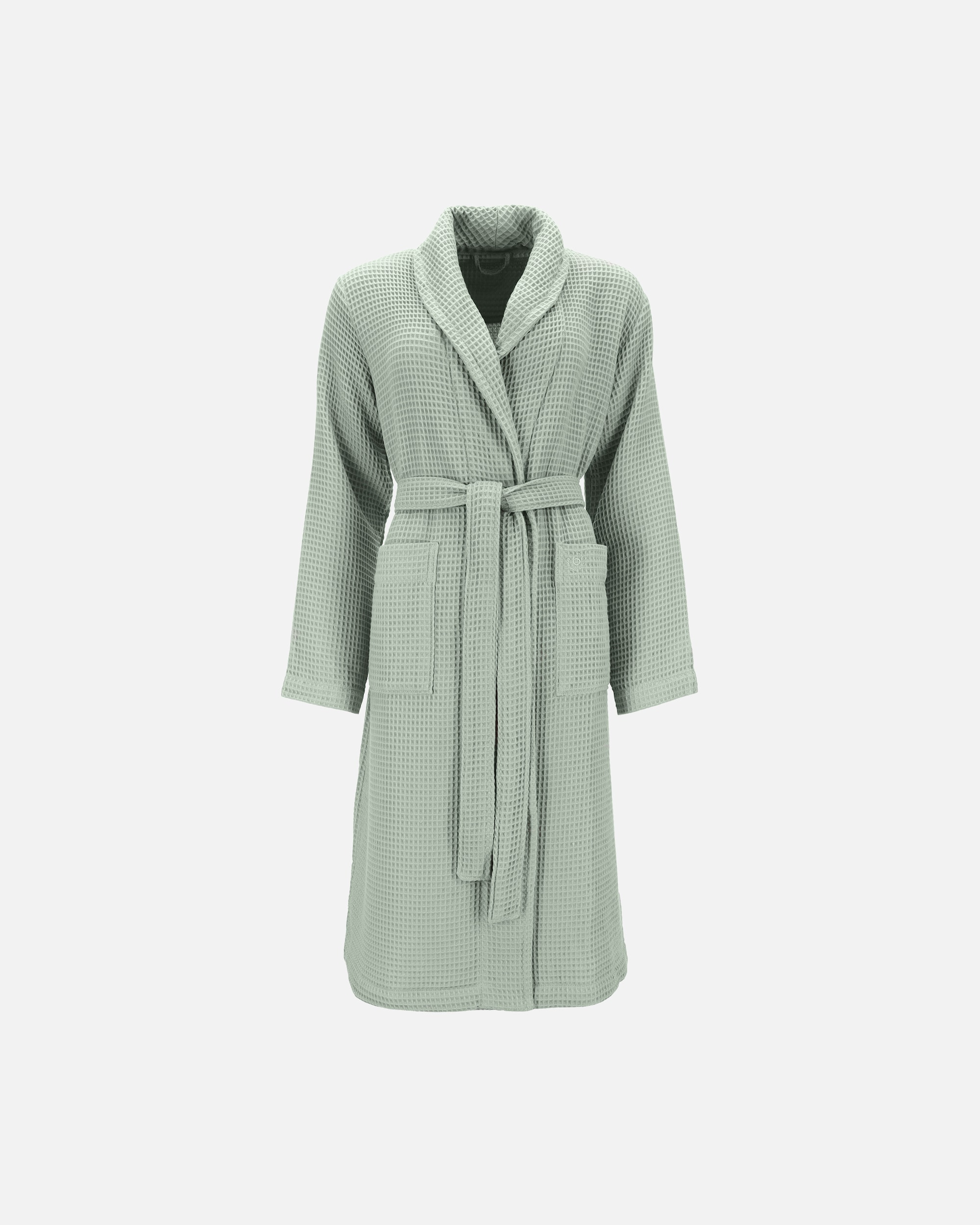 Bademantel für Unisex Bugatti Bugatti Bademäntel Damen Schalkragen Lorrella soft green - 5305 XS