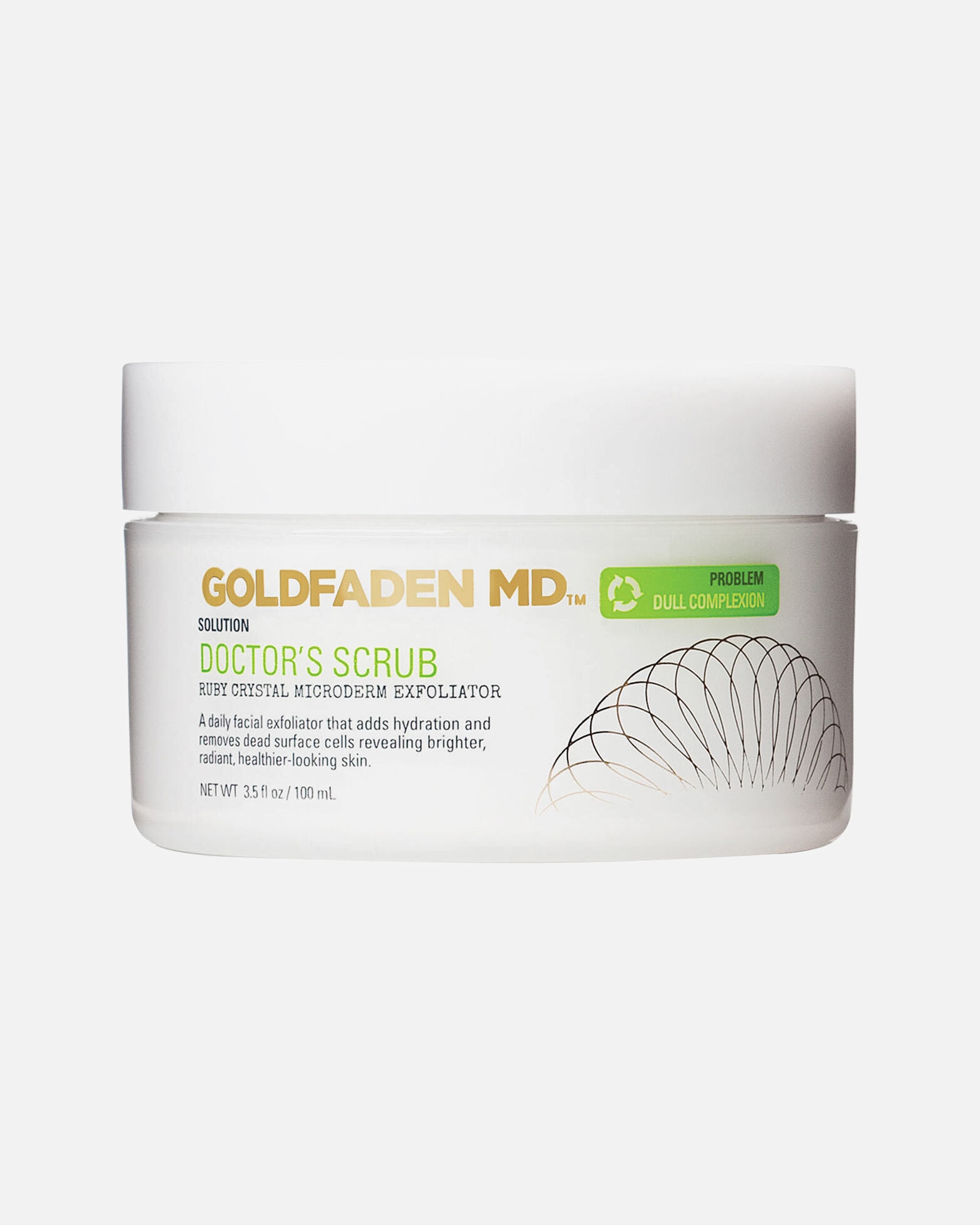 Gesichtspeeling für Unisex Goldfaden Doctor’s Scrub - Ruby Crystal Microderm Exfoliator Doctor’s Scrub - Ruby Crystal Microderm Exfoliator