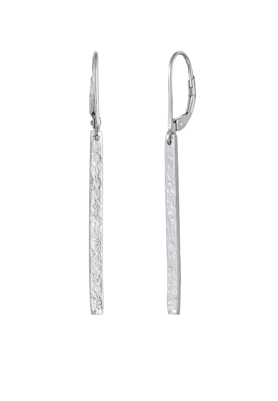 Elli Hänger Stab Geo Antike Vintage Look 925er Silber silberfarben Damen