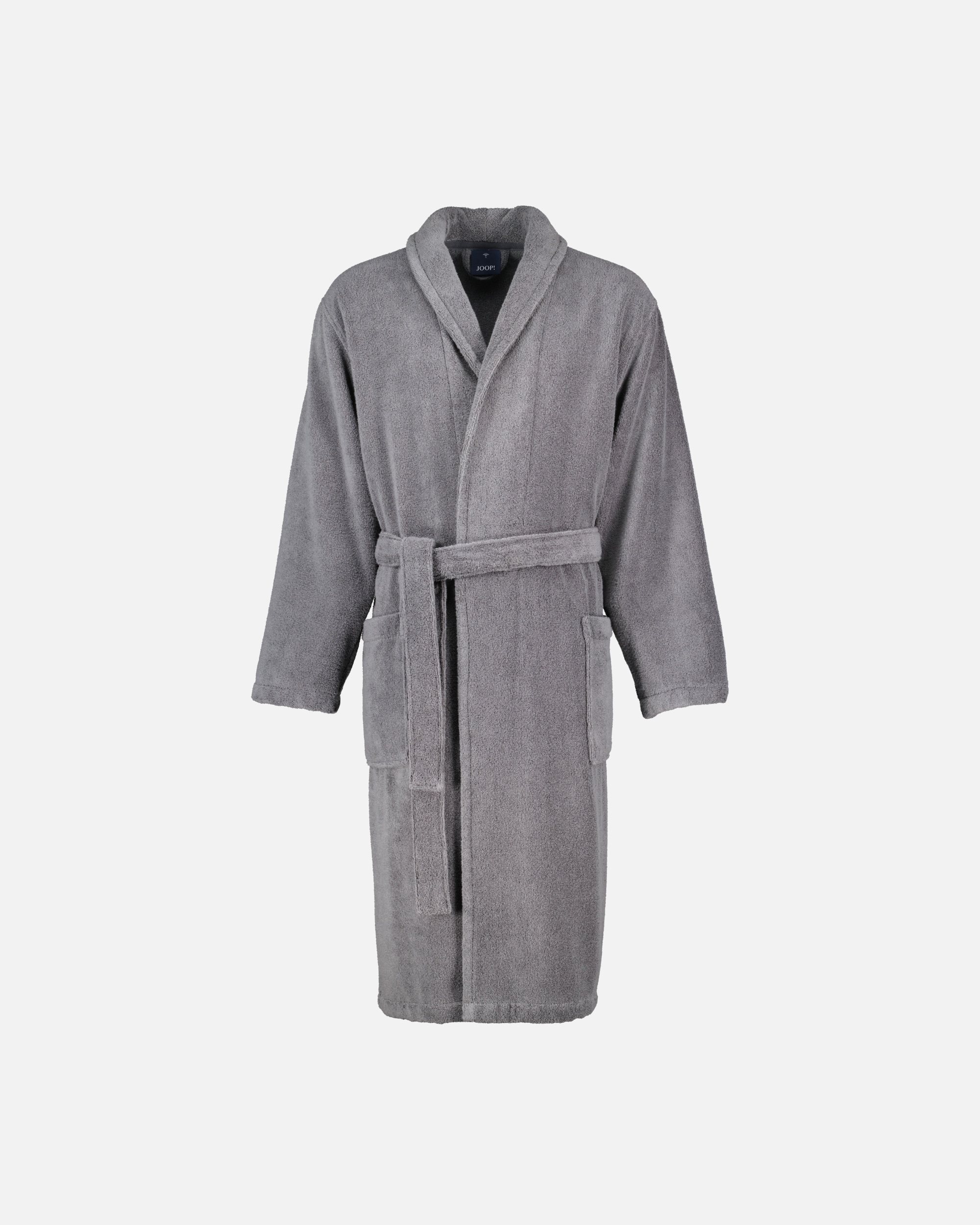 Bademantel für Männlich JOOP! JOOP! Bademäntel Herren Schalkragen 1651 anthrazit - 767 M