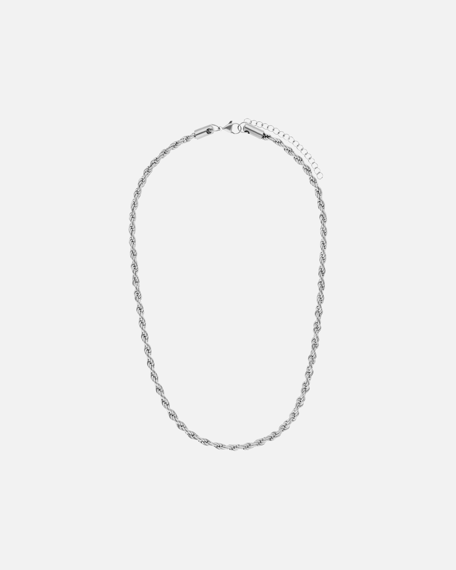 Halskette für Unisex Lucardi Halskette Stahl Silber - 50.0