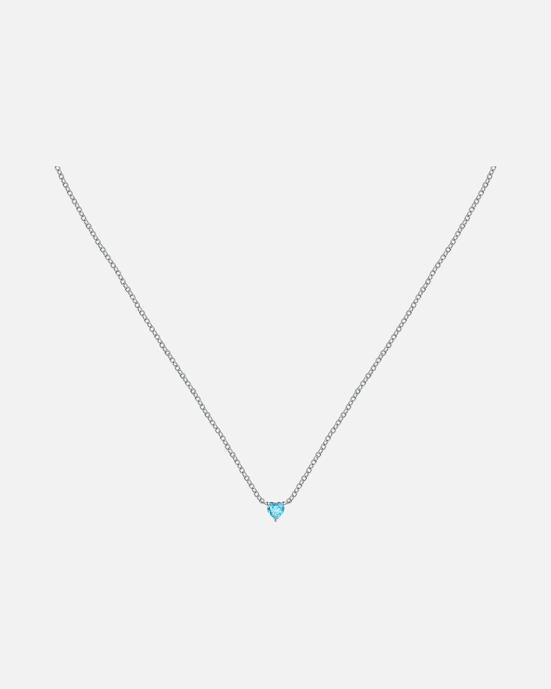 Kette für Weiblich La Petite Story Default Brand Line Kette 925er Silber blau, silber