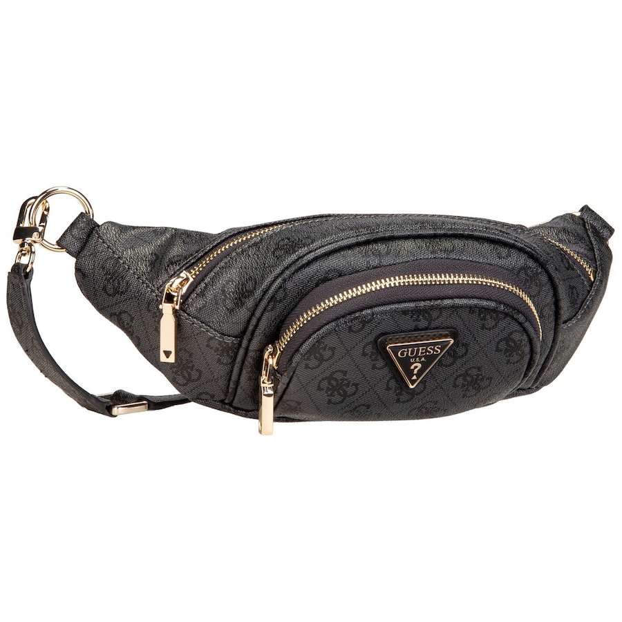 Guess Rucksack Latona Belt Bag Coal Logo Grau Damen