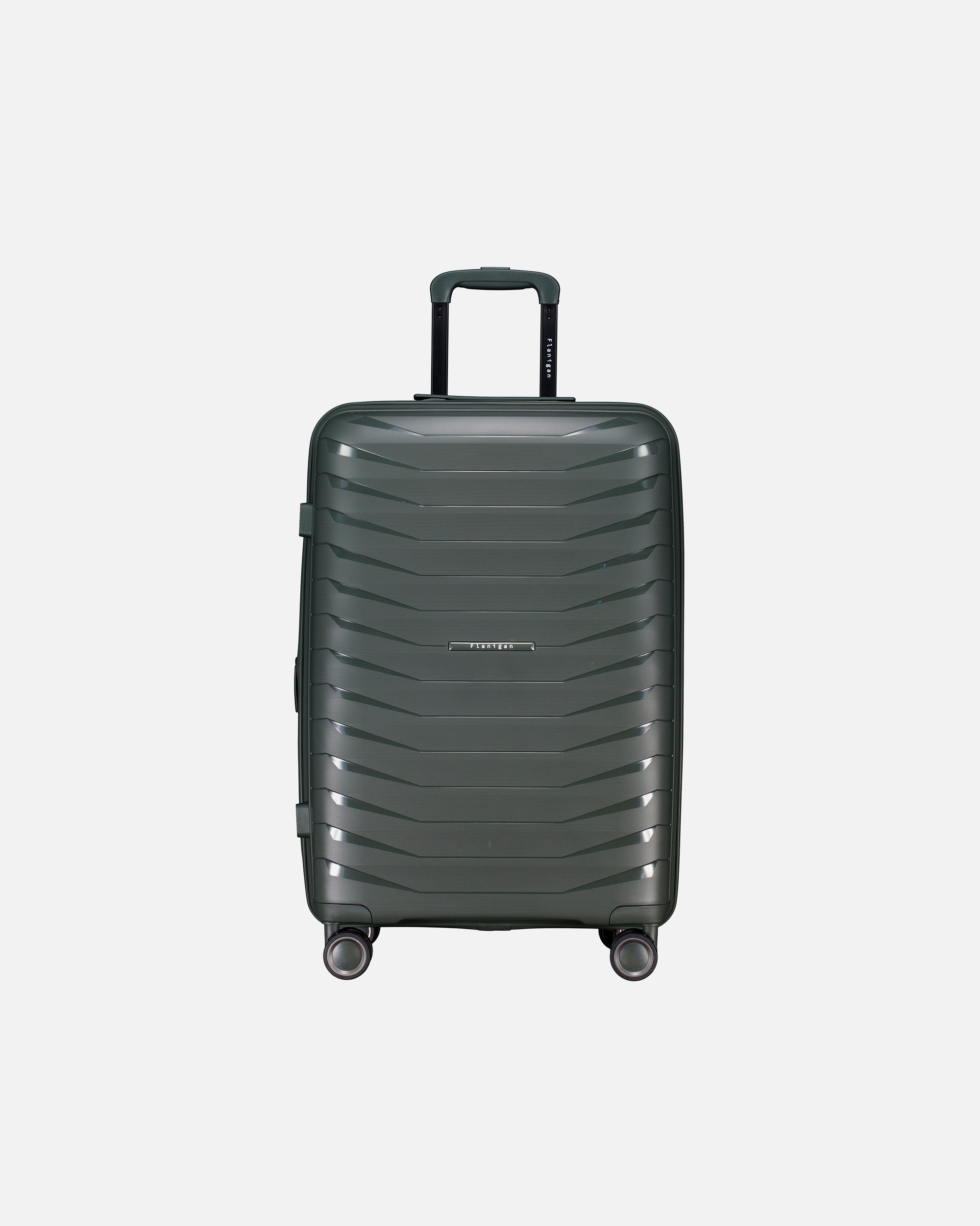 Koffer für Weiblich Flanigan Koffer FLP15 erweiterbar Größe M Olive
