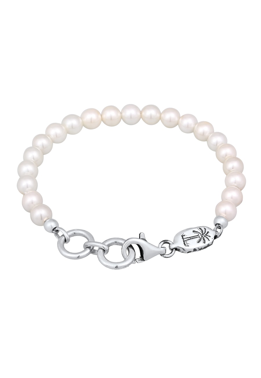Haze & Glory Perlenarmband - Pearl it out 925 Sterling Silber 19 Herren
