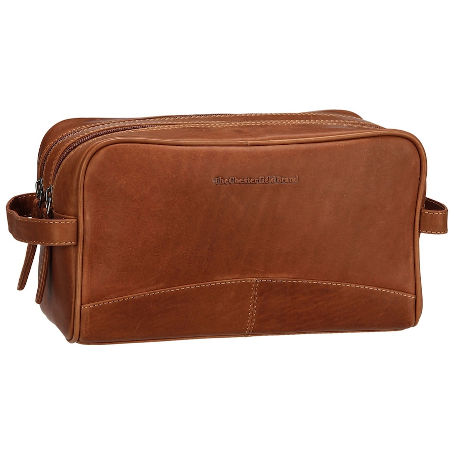 The Chesterfield Brand Kulturbeutel Stacey Cognac Hellbraun Herren