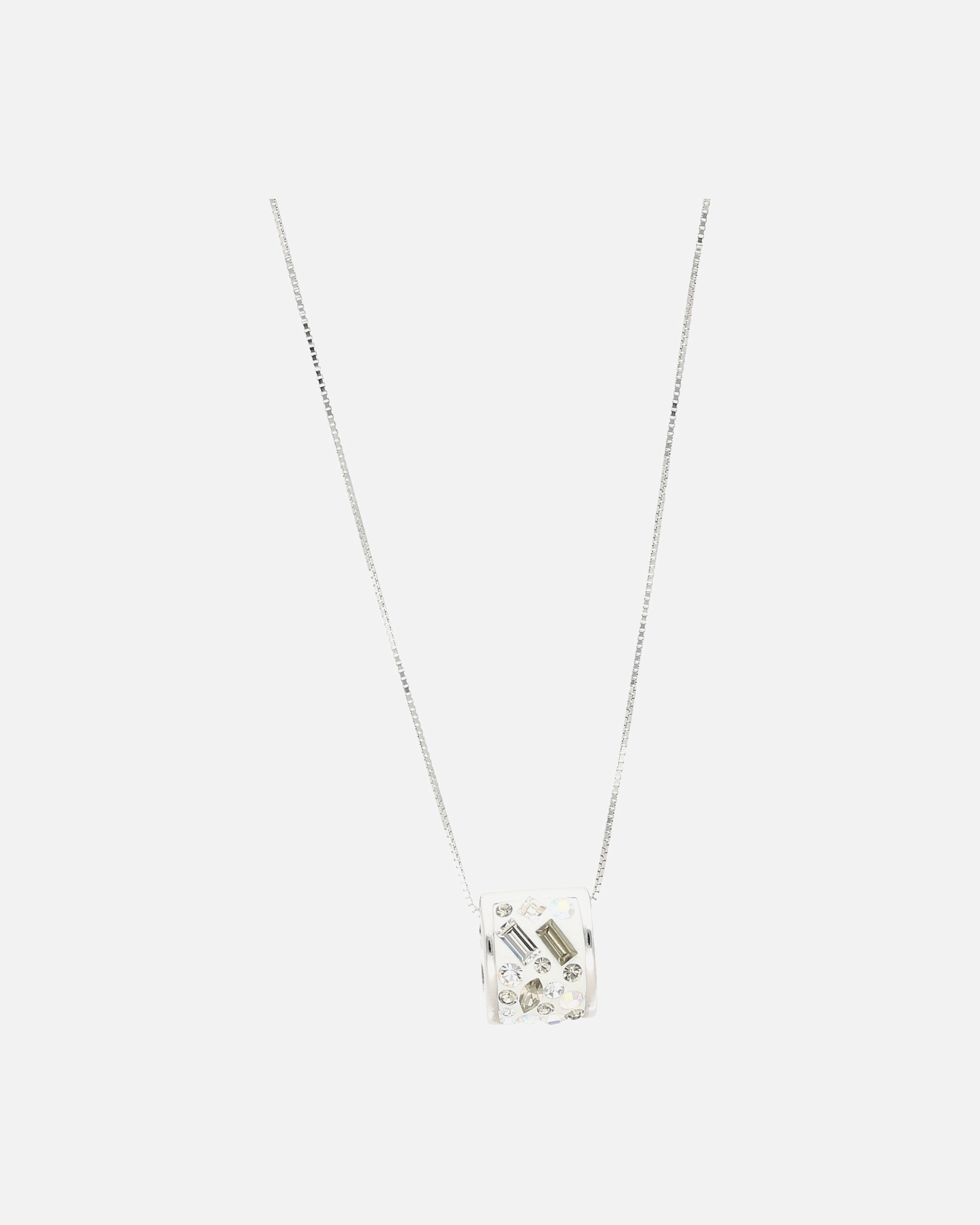 Halskette für Weiblich Smart Jewel Kette eckig, rhodiniert, glanz, Silber 925 45 cm