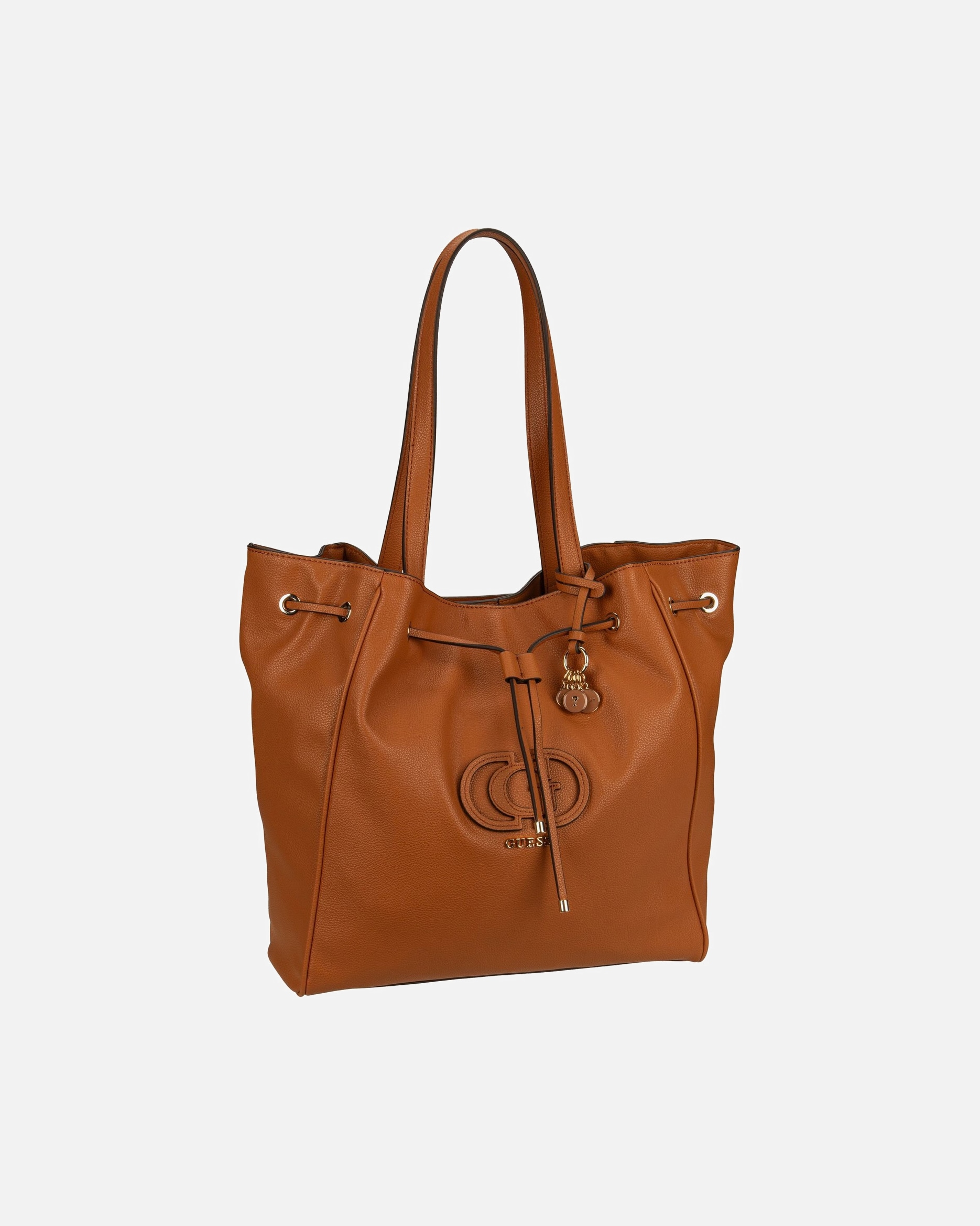 Shopper für Weiblich Guess Shopper Calebra Drawstring TO Cognac