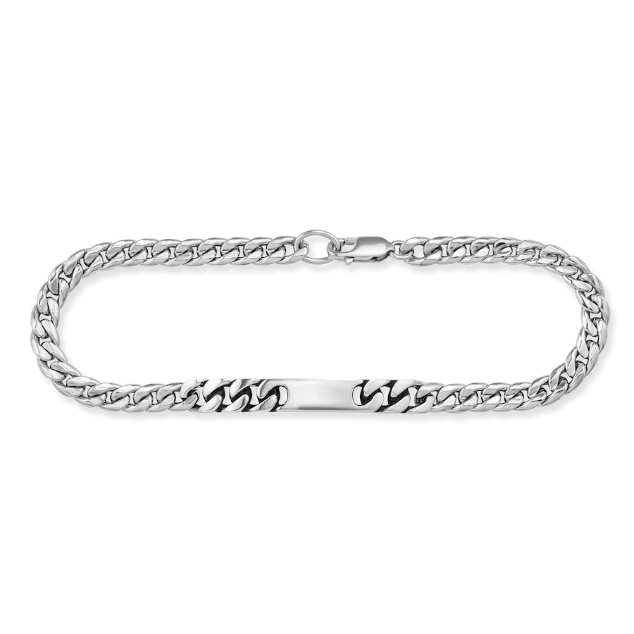caï Armband 925/- Sterling Silber ohne Stein 21cm Herren