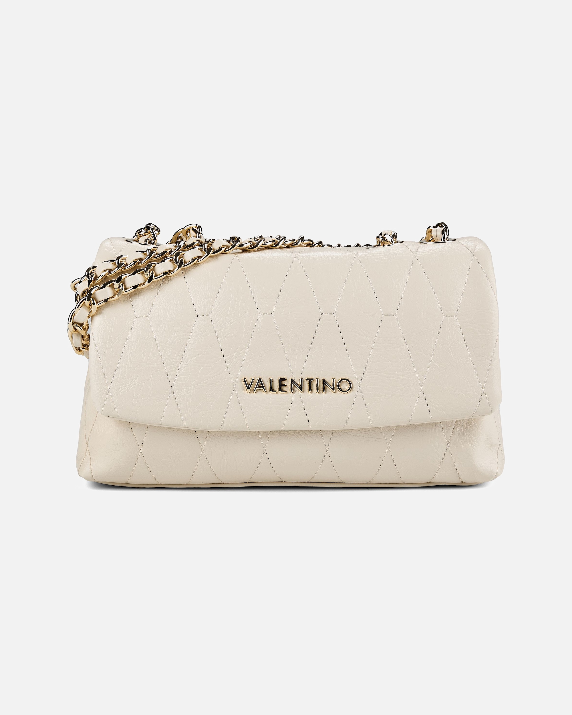 Handtasche für Weiblich Valentino Bags Handtasche Crystelle 5Q09 ecru