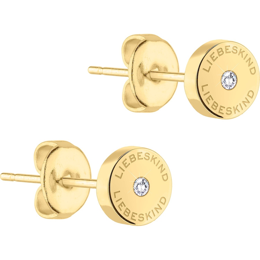 Liebeskind Ohrstecker Edelstahl gold Nude Damen