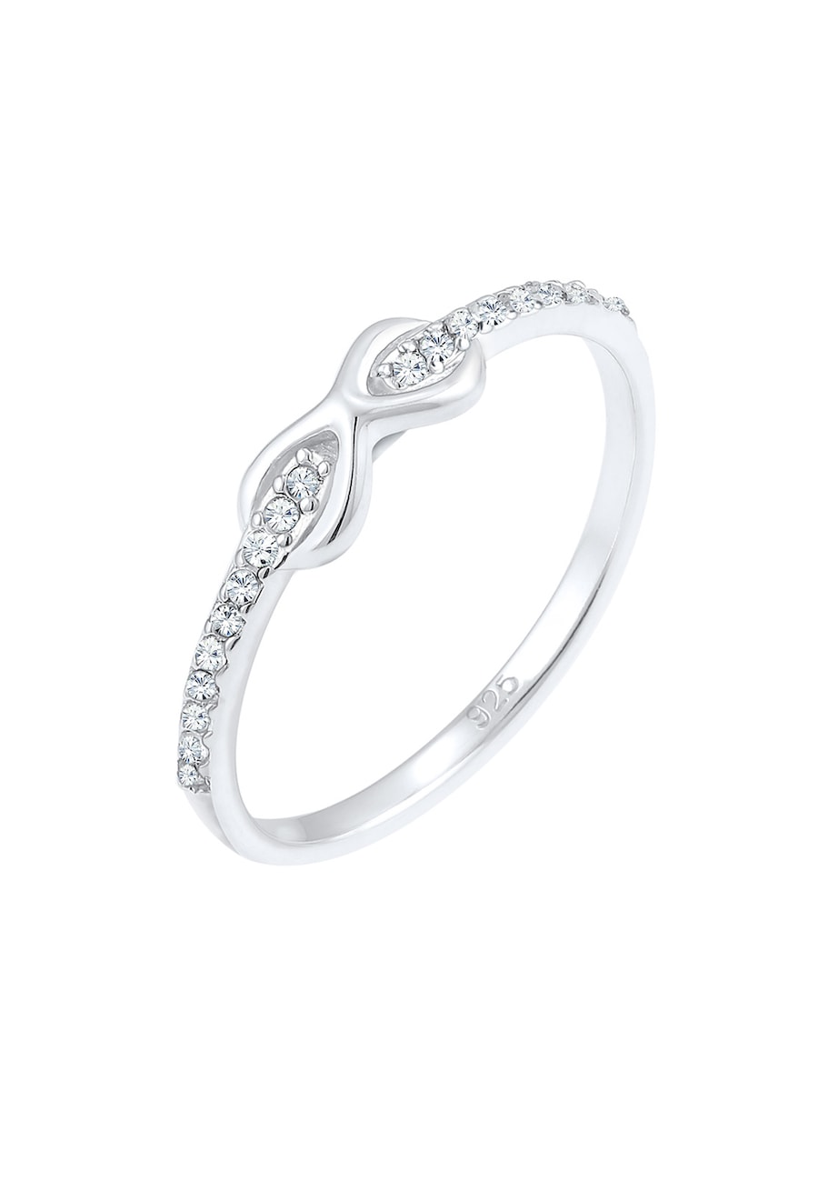 Elli Infinity Kristalle Edel Cute 925 Silber 54 Damen