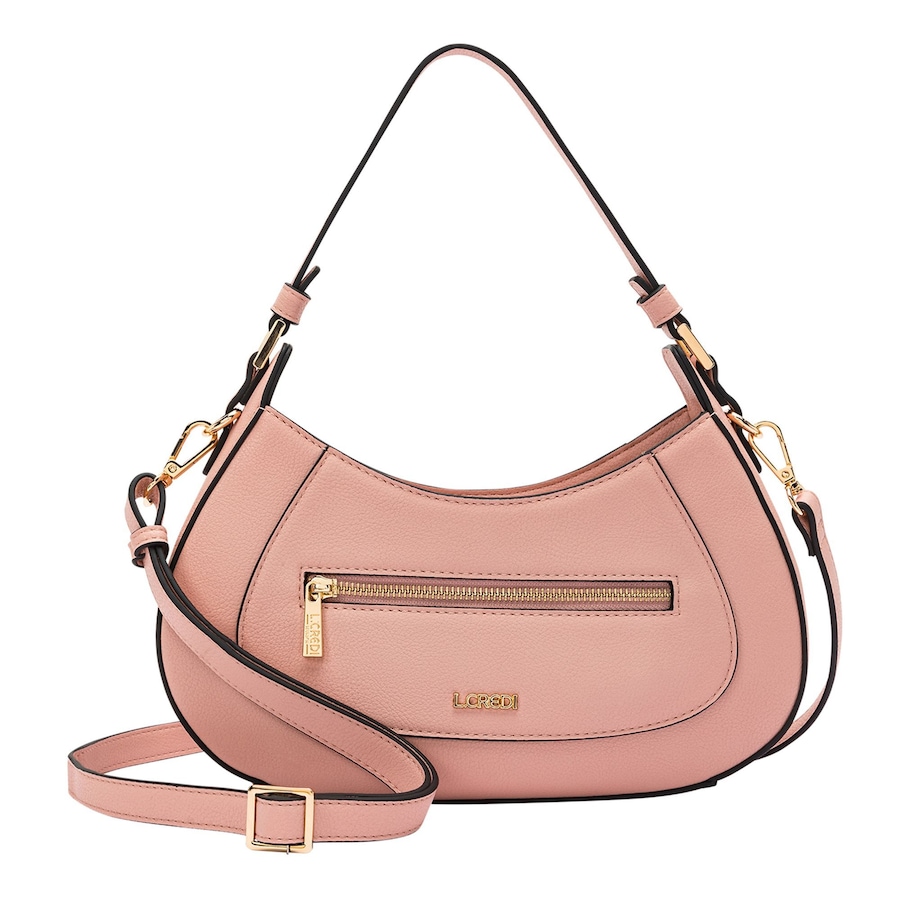 L.CREDI Odelia Schultertasche dusty rose Silber Damen